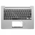 ASUS 90NB02Y1-R31HU0 gyári új, magyar, fekete laptop billentyűzet + ezüst felső fedél (90NB02Y1-R31HU0)