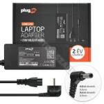 PlugOn 19V 4.74A (90W) 5.5x2.5mm töltő (Plugon-PA-1900-04)