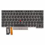 Lenovo 01YN445 gyári új svéd fekete - ezüst háttérvilágításos laptop billentyűzet (16014)