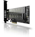 AXAGON PCEM2-D PCI-Express - NVME+NGFF M. 2 adapter - granddigital