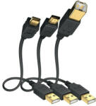 in-akustik 01070033 Premium 3m High Speed USB A - USB A Micro kábel - granddigital