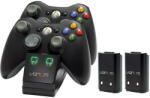 Venom VS2891 Xbox 360 fekete dupla töltőállomás + 2db akkumulátor - granddigital