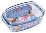 Pyrex ESSEN szögl. sütőtál+fedő 6, 5l (4, 3l+3, 2l) - konyhavarazsshop - 5 750 Ft