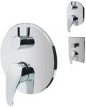 Mereo Mereo, Rejtett zuhanycsap kapcsolóval, Sonata, Mbox, kerek huzat, MER-CB60106C (MER-CB60106C)