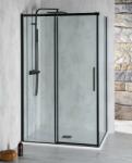 POLYSAN Polysan, ALTIS LINE BLACK téglalap alakú zuhanyparaván 1400x1000 mm, bal / jobb változat, AL4112BAL6112B (AL4112BAL6112B)