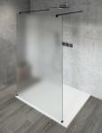 SAPHO Gelco, VARIO BLACK egyrészes térzuhany paraván, matt üveg, 700 mm, GX1470GX2214 (GX1470GX2214)
