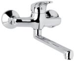 Mereo Mereo, Mosogató fali csaptelep, Sonata, egyenes karral 210 mm, króm, MER-CB302N (MER-CB302N)