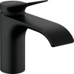 Hansgrohe Vivenis, mosdócsap 80, EcoSmart, fekete matt, 75012670 (HAN-75012670)