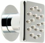 SAPHO Sapho, Forgócsuklós fali zuhany, négyzet, króm, AB536 (AB536)