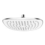 Mereo Mereo, Lemez zuhanyfej 230x180 mm csatlakozóval, krómozott műanyag, MER-CB485L (MER-CB485L)