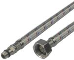 Klum Mereo, Rozsdamentes acél csatlakozótömlő, 8x12, FxM10, 1/2"xM10 rövid, MER-CR301C (MER-CR301C)