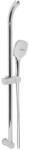 Mereo Mereo, Zuhanygarnitúra, háromállású zuhany, szürke-ezüst műanyag tömlő, felső zuhanytartó, MER-CB900F (MER-CB900F)