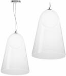 Toolight Szerszámlámpa - üvegfüggő lámpa G9 25W APP1029-1CP, ezüst, OSW-09485 (OSW-09485)