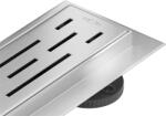 Mexen Lapos rozsdamentes acél zuhanyfolyó 50 cm minta M01, 1020050-15 (1020050-15)