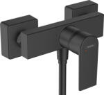 Hansgrohe Vernis Shape, fali zuhanycsaptelep, fekete matt, 71650670 (HAN-71650670)