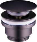 Mexen zárható univerzális kerek lefolyó, ClickClack, Grafit, 79930-66 (79930-66)