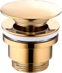 Mexen zárható univerzális mosdó lefolyó kör, ClickClack, arany, 79930-50 (79930-50)