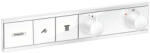 Hansgrohe RainSelect, rejtett csaptelep 2 készülékhez, matt fehér 15380700 (HAN-15380700)