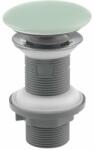 SAPHO Sapho, Mosdó kifolyó 5/4 "click-clack, kerámia huzat, vastagság 20-70mm, matt zöld Menta, 38TP0168I (38TP0168I)