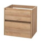 Mereo Mereo, Opto, fürdőszoba szekrény 61 cm, riviéra tölgy, MER-CN920S (MER-CN920S)