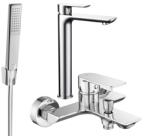 Mexen Alfa R72 fürdőszett zuhanygarnitúrával, króm, 745713R72-00 (745713R72-00)