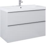 Elita Look, mosdószekrény 100x45x64 cm 2S PDW, szürke matt, ELT-167599 (ELT-167599)