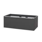Mereo Mereo, Mailo, fürdőszoba szekrény 101 cm, antracit, MER-CN537S (MER-CN537S)