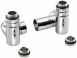 Sapho Sapho, CORNER COMBI SIMPLY szelepcsatlakozó készlet, jobb, króm, CP330S (CP330S)