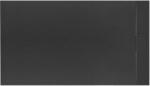 Rea Rea, Zuhanytálca REA Basalt 80x120- Fekete, REA-K3305 (REA-K3305)