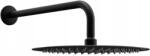 Mexen Slim esőfej 30 cm zuhanykarral 40 cm, fekete, 79230211-70 (79230211-70)