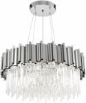 Toolight Rea, Kristály mennyezeti lámpa APP1480-1C Chrome, OSW-05060 (OSW-05060)
