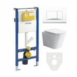 Mereo Mereo, WC garnitúra gipszkartonhoz tartozékokkal, MER-MM02SETRB (MER-MM02SETRB)