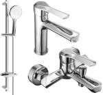 Mexen Sabre DB74 fürdő szett, króm - 72103DB74-00 (72103DB74-00)