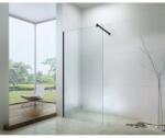 Mexen zuhanyparaván WALK-IN, 80 cm, fekete-átlátszó, 850-080-000-70-00 (850-080-000-70-00 WALK-IN)