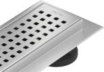 Mexen Flat 360 ° M08 forgó lineáris lefolyó 80 cm króm - 1025080-40 (1025080-40)
