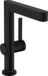 Hansgrohe Finoris, mosdócsaptelep 230, Push-Open kimenettel és forgatható kifolyóval, fekete matt, 76060670 (HAN-76060670)