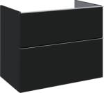Elita Look, mosdó szekrény 80x45x64 cm 2S PDW, fekete matt, ELT-168111 (ELT-168111)