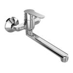 Mereo Mereo, Falra szerelhető mosogatócsaptelep, Zuna, egyenes karral 160 mm, króm, MER-CB30202Z (MER-CB30202Z)