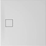 Cersanit Tako Slim, négyzet alakú zuhanytálca 90x90x4 cm + fehér szifon, fehér, S932-158 (S932-158)