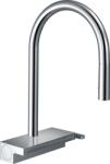 Hansgrohe M81, Aquno Select mosogató csaptelep kihúzható véggel és lapos zuhanyfúvánnyal, króm, 73837000 (HAN-73837000)