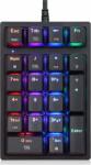 Motospeed Tastatura numerica mecanica Motospeed K24 cu fir de 1.5m, conexiune USB, iluminat RGB, Negru (k24)