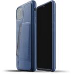 Mujjo Husa de protectie Mujjo tip portofel pentru iPhone 11 Pro Max, Piele, Monaco Blue (MUJJO-CL-004-BL) (MUJJO-CL-004-BL)