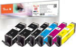 Peach Ink Economy Pack Plus 320448 (compatible with Canon PGI-580, CLI-581, 2078C005) (320448)