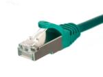 NETRACK patch cable RJ45, snagless boot, Cat 5e FTP, 1m green (BZPAT1FG) - vexio