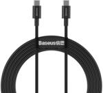 Baseus Cablu Date Baseus USB-C - USB-C Superior 100W 1m Negru