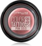 Maybelline Color Tattoo géles szemfestékek árnyalat 65 Pink Gold 4 g