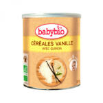 BabyBio Cereale bio cu vanilie si quinoa +6 luni, 220g, BabyBio