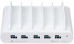 Compulocks 5 Port USB and USB-C Multiple Tablet Charging Station - EU Plugs (5PUSBCDKS-EU)