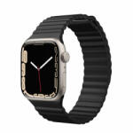 Next One Apple Watch Leather Loop for 42/44/45mm Black (AW-4244-LTHR-BLK)