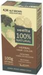 VENITA Vopsea de par bio, 100% Natural, 100 g, Nr. 4.34, Blond Aluna (VNBIOVP4.34)